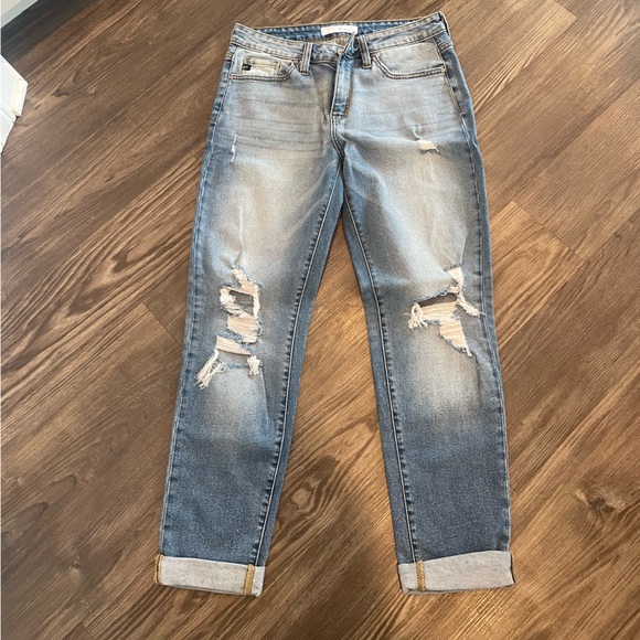 KanCan Jeans Kancan Jeans Size 727 Distressed Boyfriend Relaxed Fit